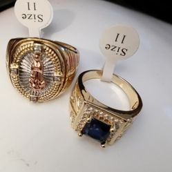 Different styles ring for men In gold plated