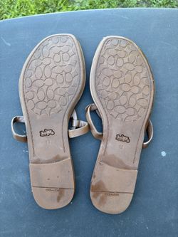 Used Coach Woman Sandals