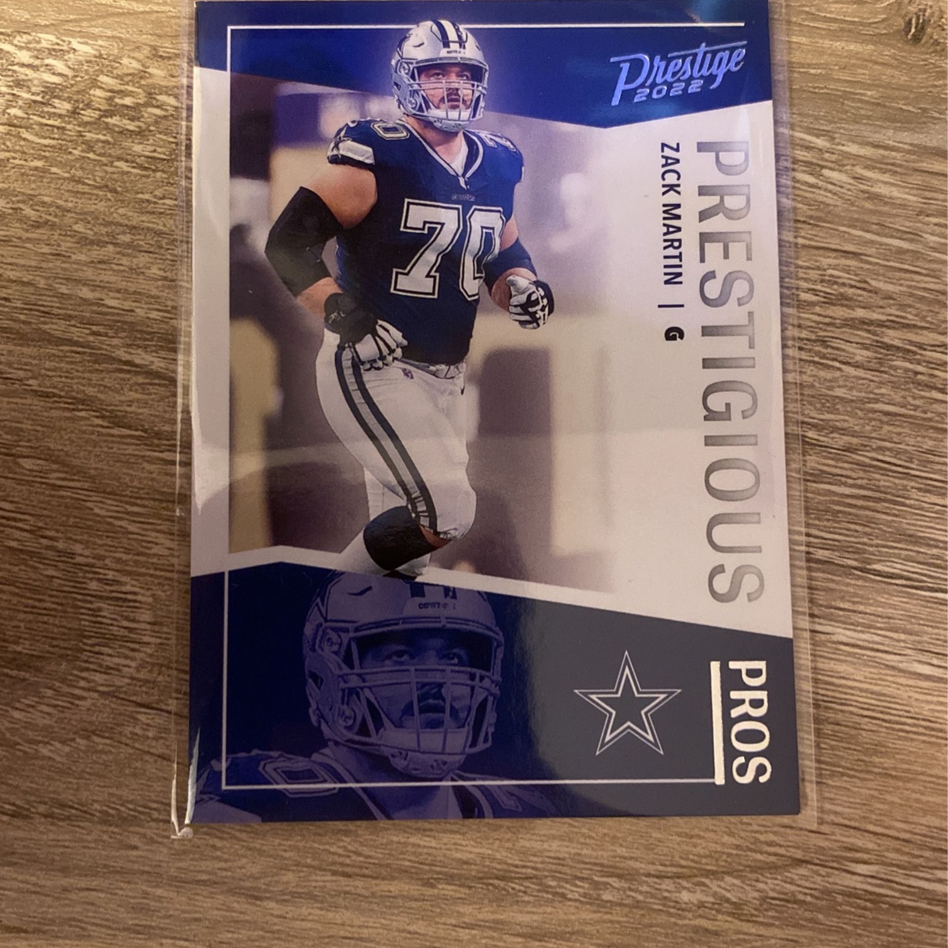 prestige football card