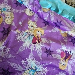 Girls Blanket....comes.with Matching Pillow.