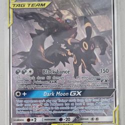 Umbreon & Darkrai GX Tag Team 