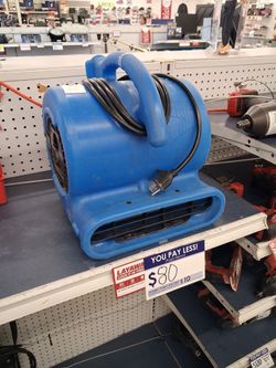 Blue Blower Fan