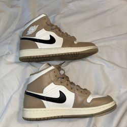 air jordan 1 mid “desert sail” 