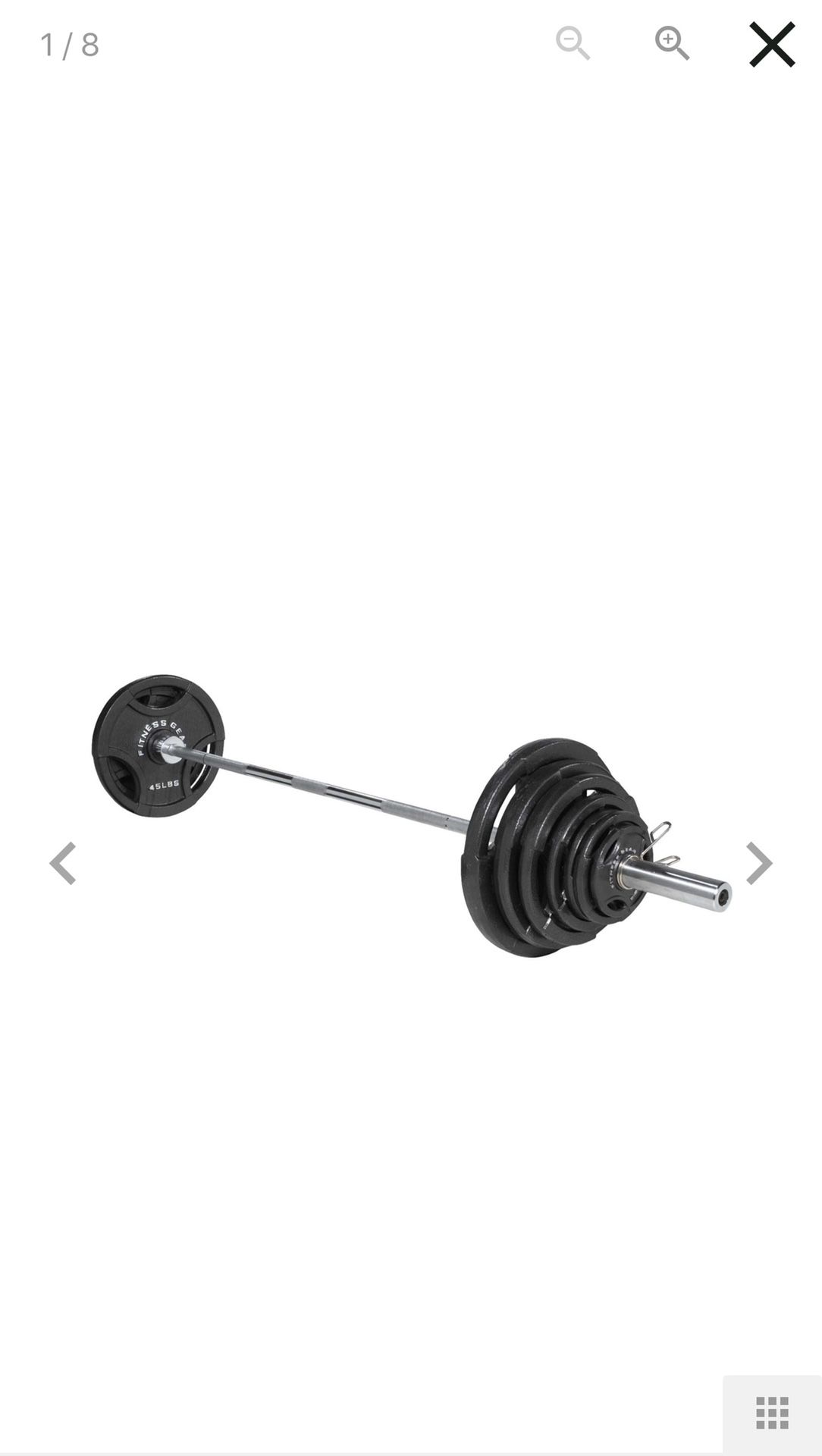 300lb Olympic weight set