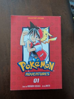 Pokemon Adventures Manga vol. 1 & 6