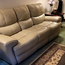 3-Piece Leather Power Reclining Set 