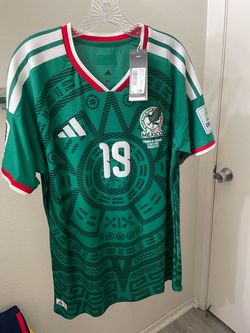 Authentic Adidas  Mexico jersey (Mora 19) size L