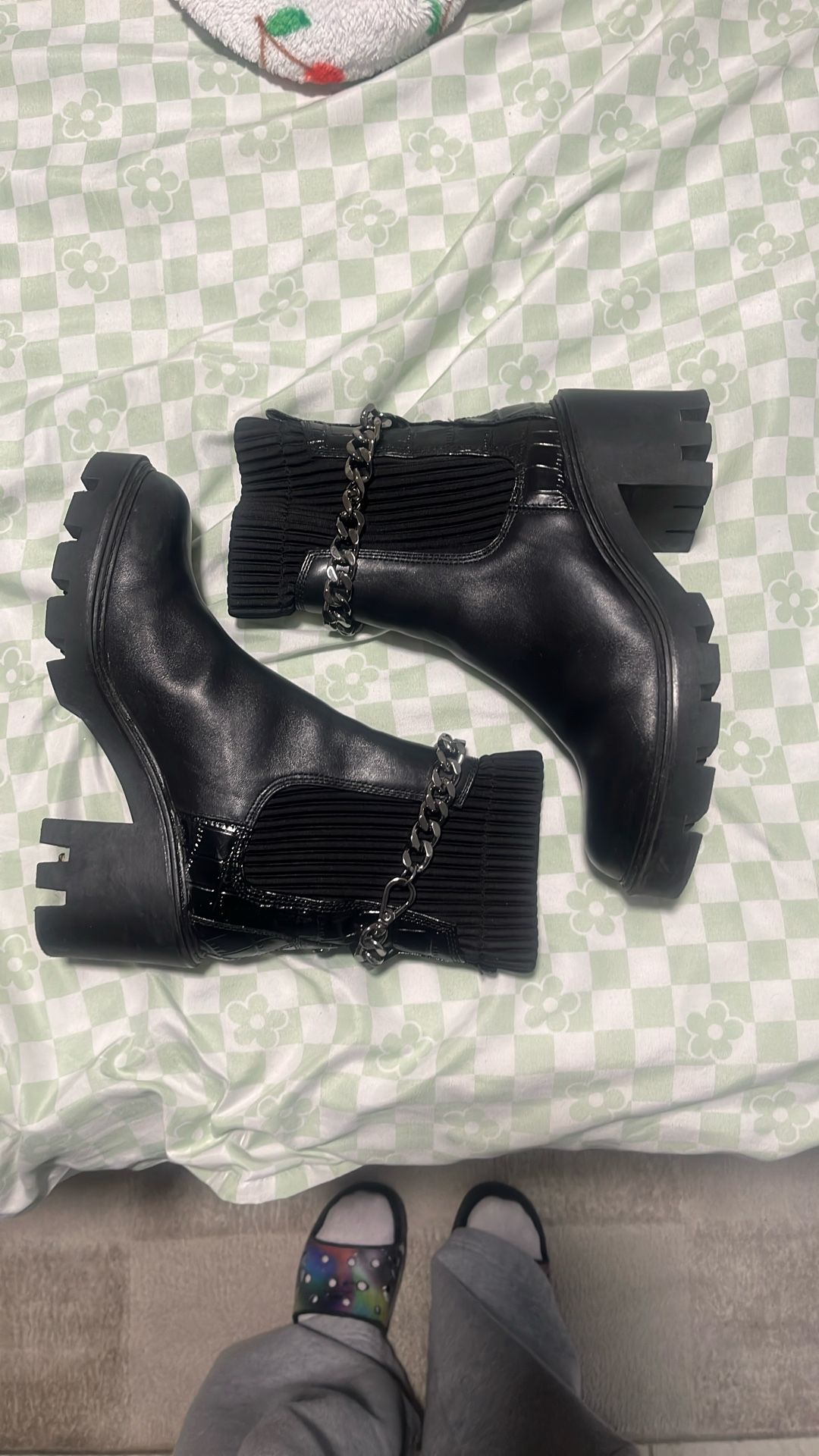 Chelsea Platform Boots