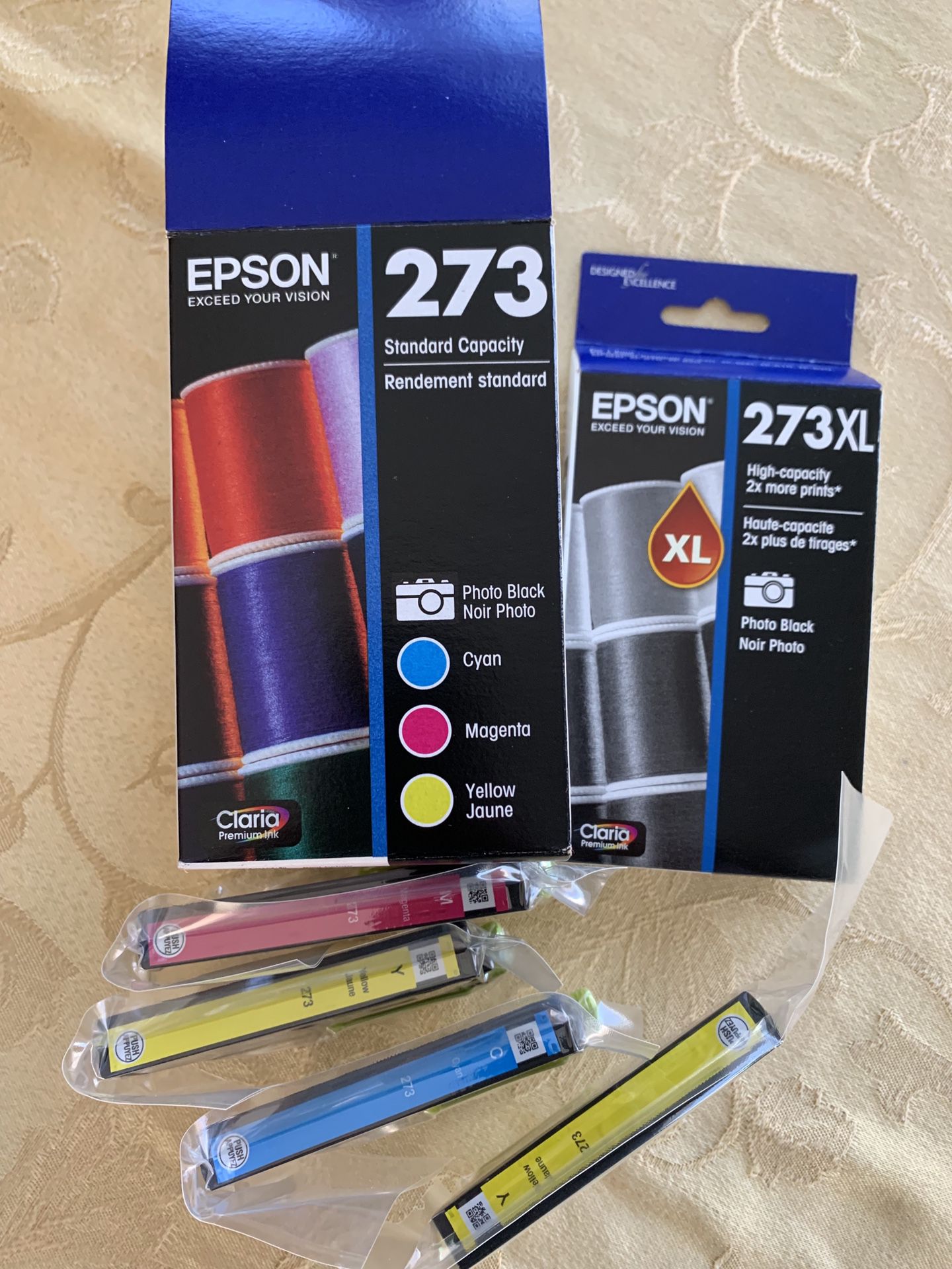5 Epson ink cartridges 273 NEW!
