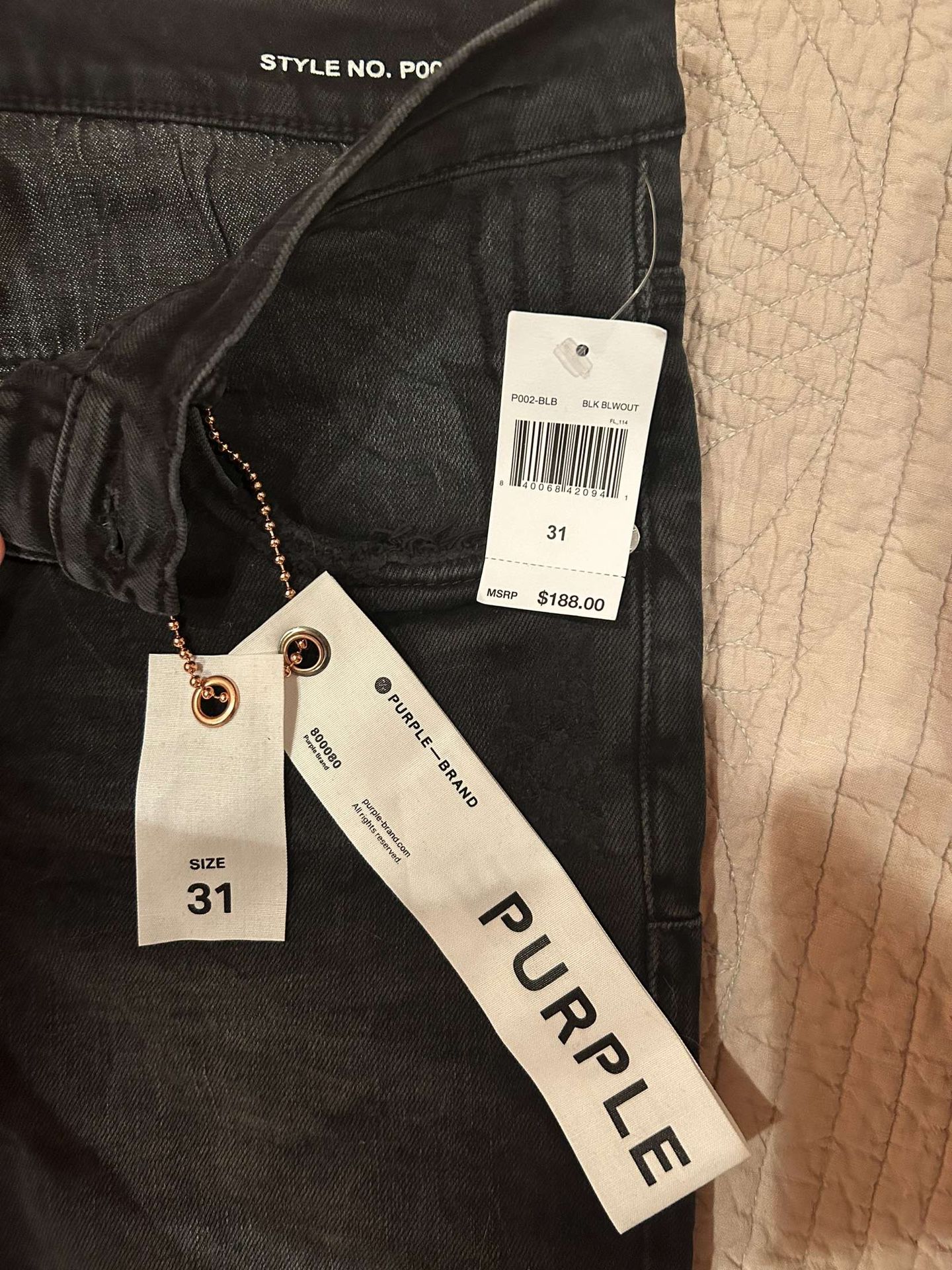 PURPLE Knee Blowout Slim Jeans for Sale in Miami, FL - OfferUp