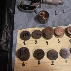 Toyota Lifter Heads And Shims Different Thickness For Toyota From 1997 To 2004