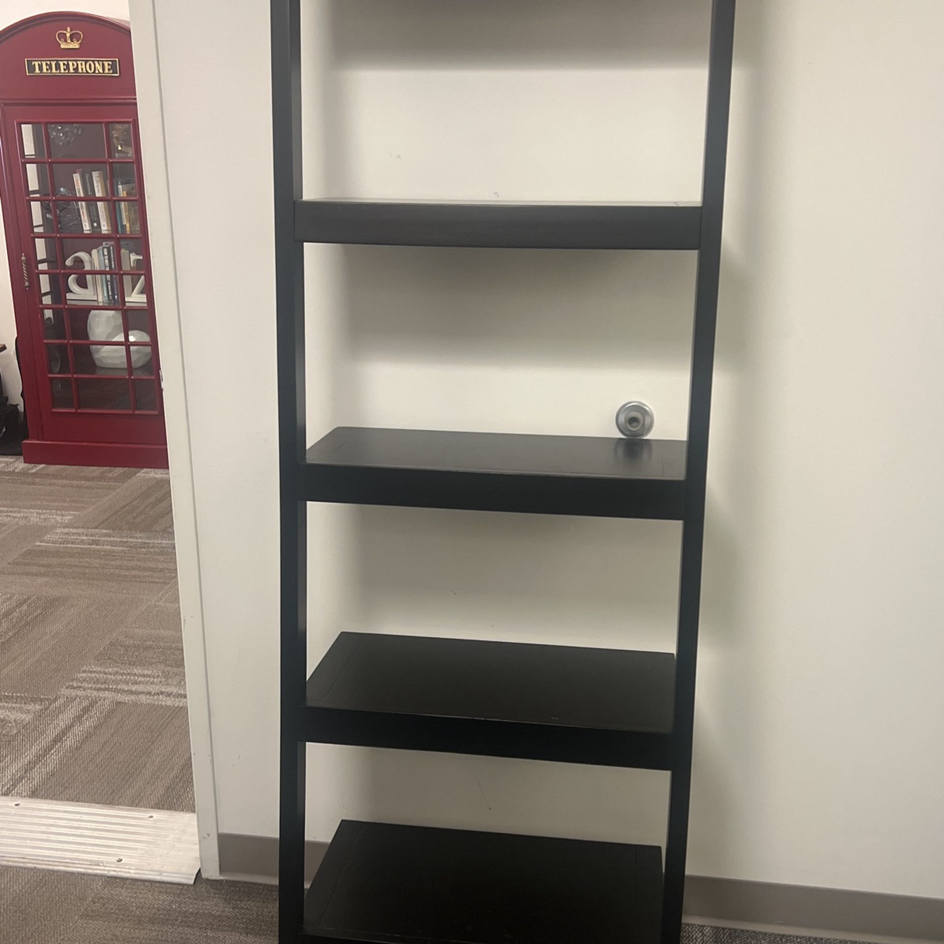 POTTERY BARN SHELF LADDER. LIKE NEW