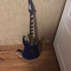 Ibanez Gio With Koi Fish Guitar Strap