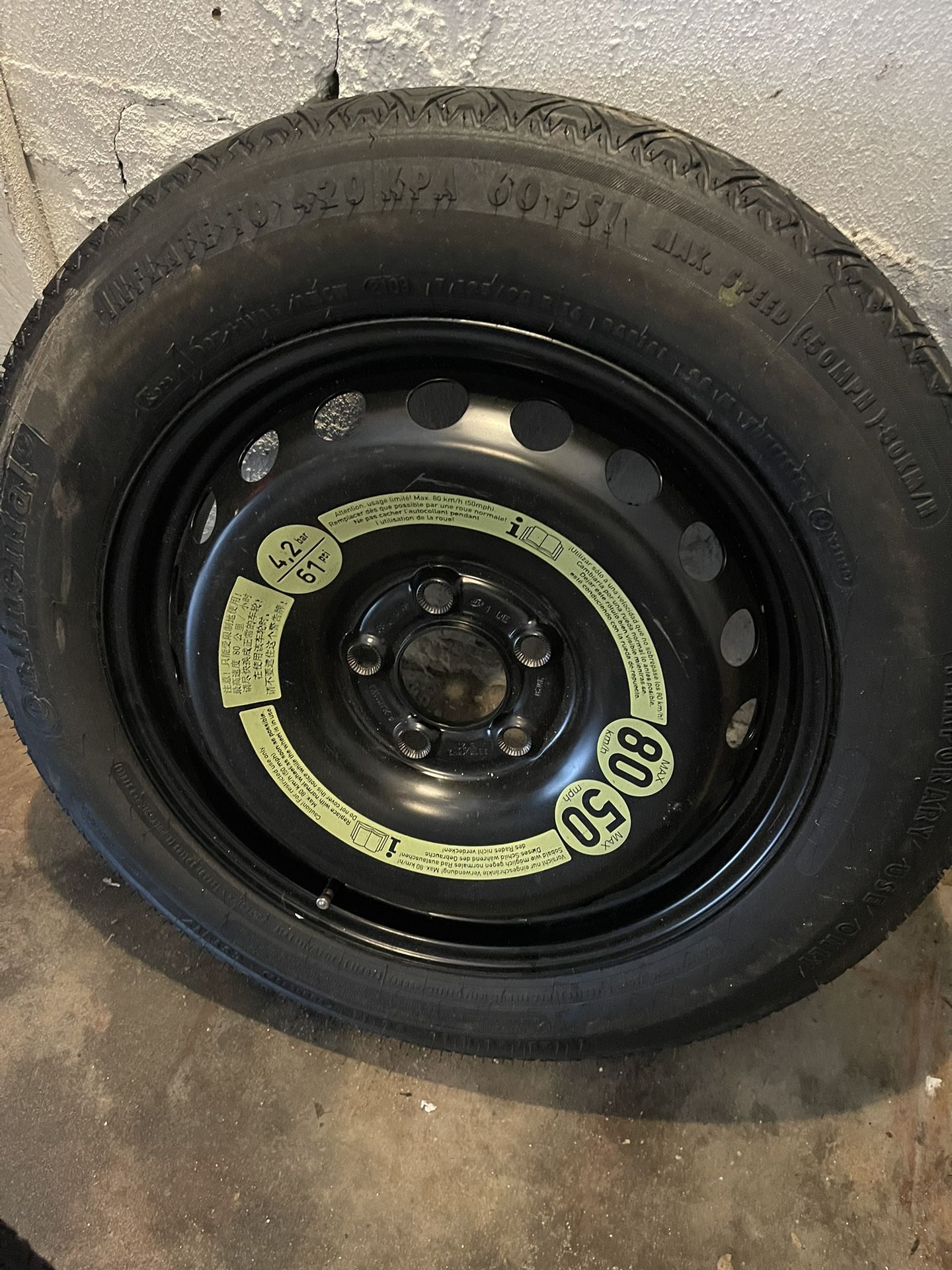 Spare Tire For Mercedes C300