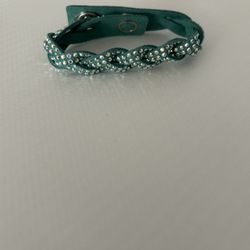 Swarovski Turquoise Slake Braid Bracelet 