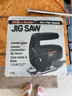 Black and Decker jigsaw