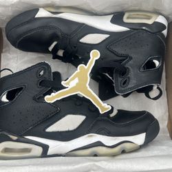 Nike Air Jordan Flight Club ’91 (GS) – Size 4Y – Black/White – With Original Box