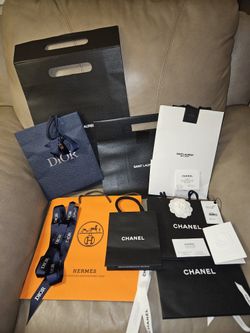 DOIR , Gucci, Channel  Box And Bags And Some Recipts And All The Paperwork 