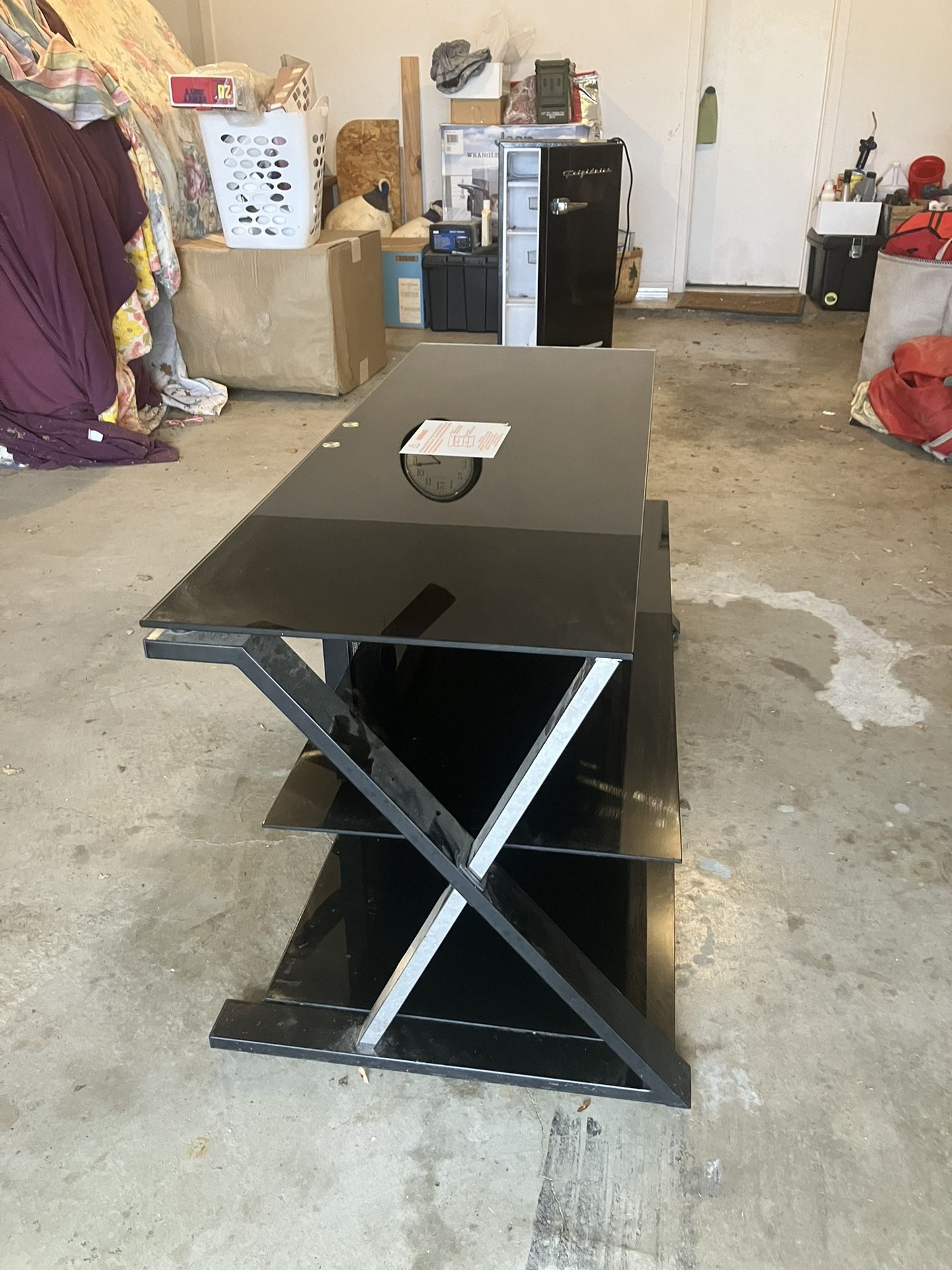Glass Tv Stand