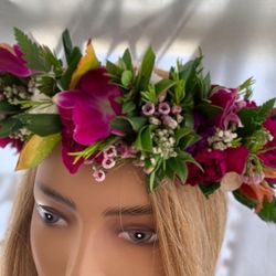 Flower Head Crown
