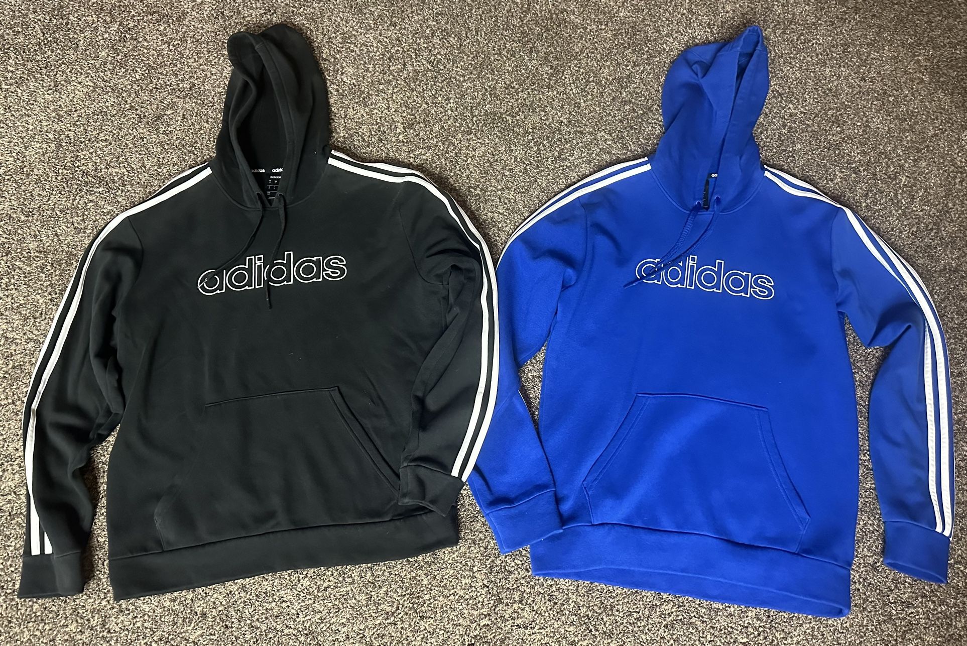 Men’s Adidas Hoodies Sz Medium Preowned $10 Each 