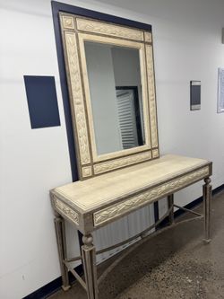 Entryway Table And Mirror