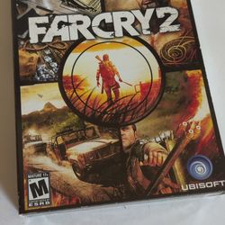 Old Rare Vintage Far Cry 2 (PC / DVD-ROM) BRAND NEW SEALED in the original wrap!! Pc Computer Windows Gamer Gaming 