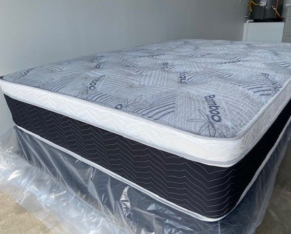 Cal King Euro Bamboo Pillow Top!!