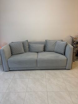 Sofá and armchair like new