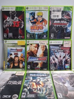 Xbox 360 games/ separate prices for each game is in description