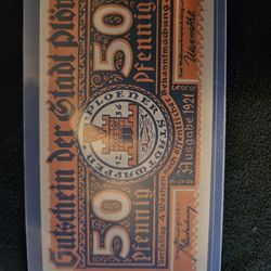 50 Pfennig Notgeld