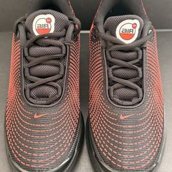 NEW Nike Air Max Dn GS Black Bright Crimson FB8987-006 Size 6Y Youth Sneakers