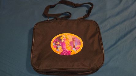 Rapunzel Disney pin trading bag