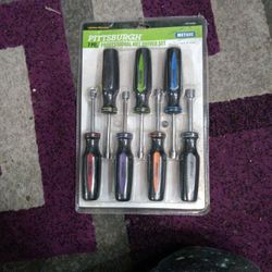 7pc Metric Nut Driver Set