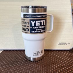 Brand New Yeti 14oz Sandstone Pink Rambler mug for Sale in San Antonio, TX  - OfferUp