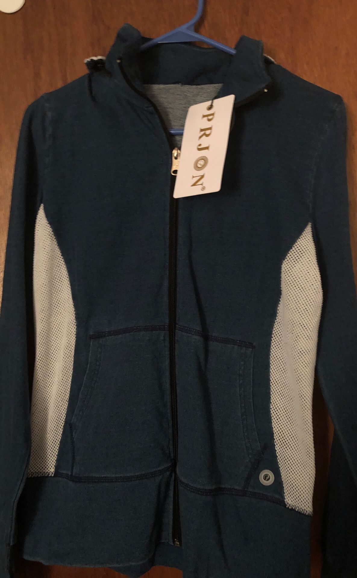 PRJON Jacket sz M (retail price $238) BLUE/Jean
