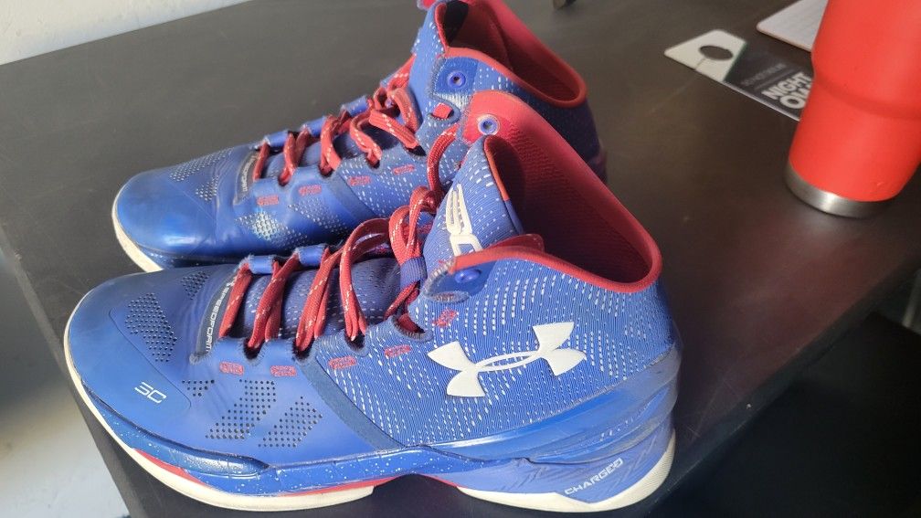 Under Armour Mens Steph Curry Basketball Shoes Size