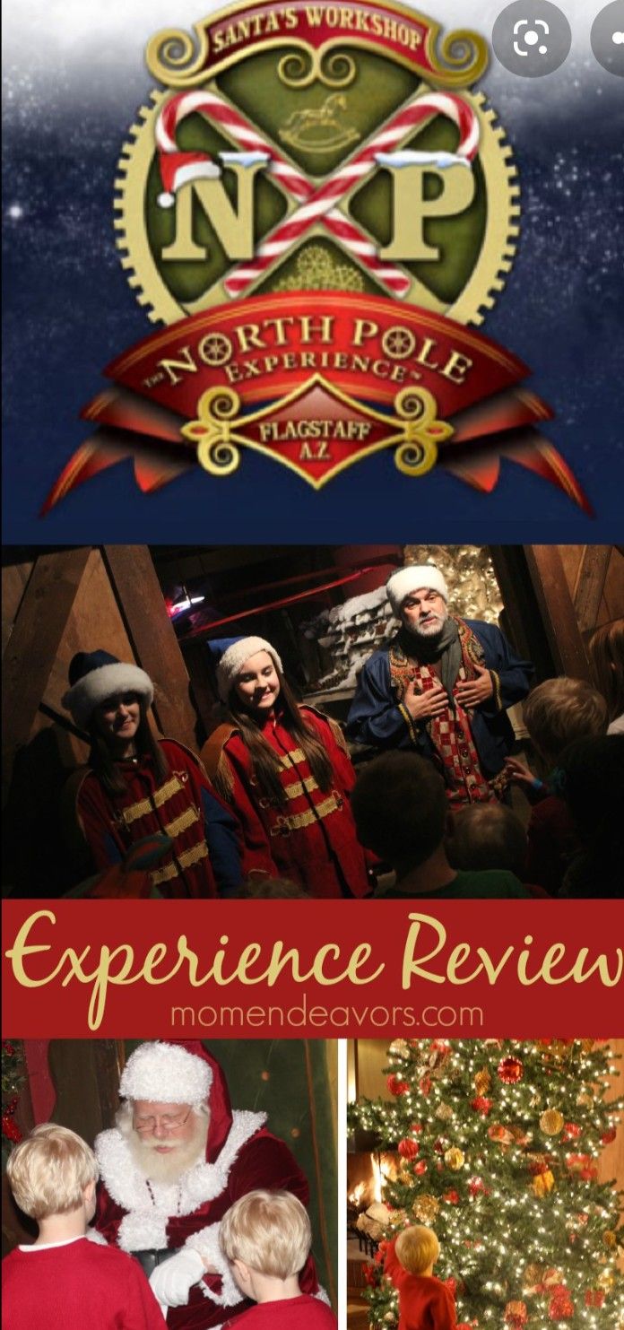 Chritsmas experience, tickets for Santa's Workshop Flagstaff AZ