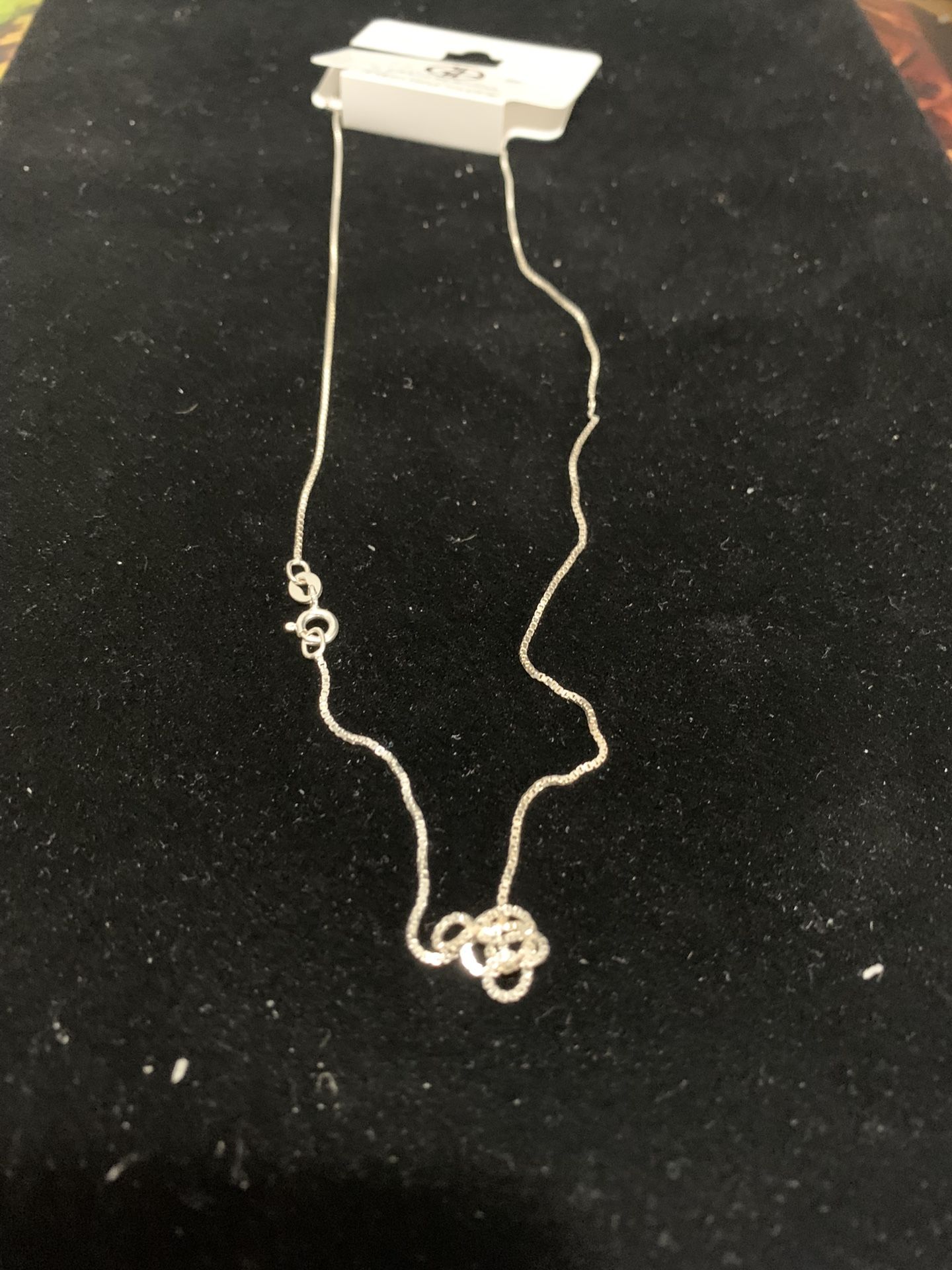 Gianni Bernini Sterling Silver Necklace 20 Inch