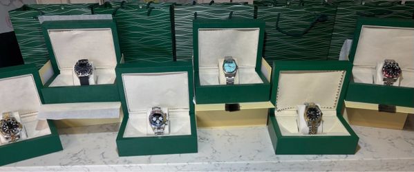 Watches Collection with Boxes
