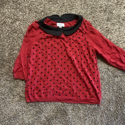 Red Dotted Shirt 