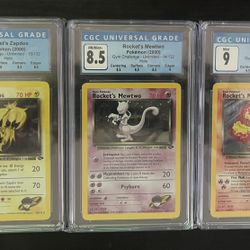 CGC Graded Pokemon Cards 