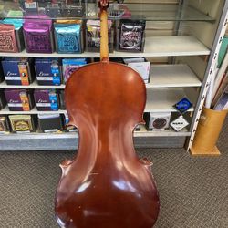 Cello. 1/2 Size.  Knilling.  Re Glued Neck