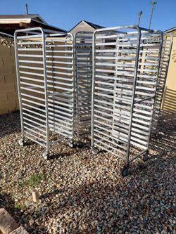 Aluminum commercial Racks