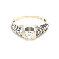 Stunning 14k Gold 1 Carat Diamond Ring