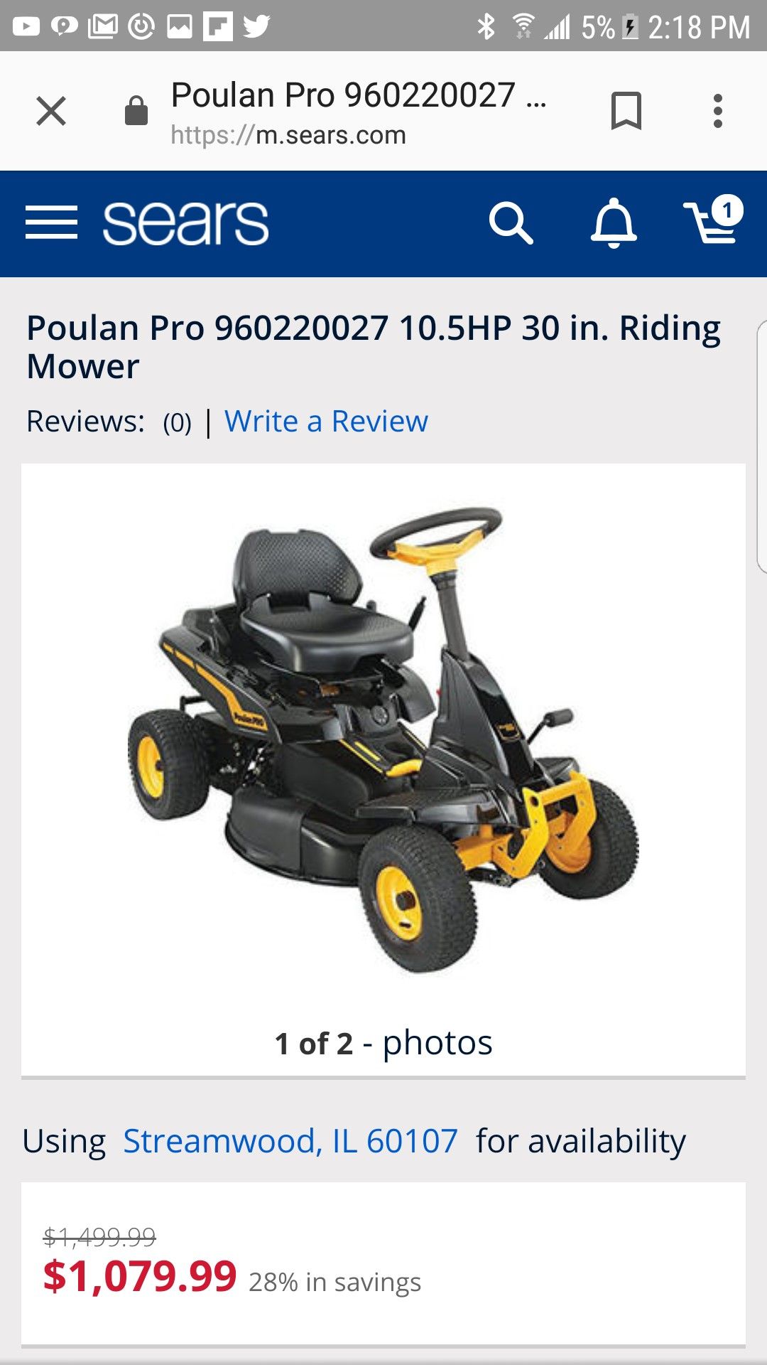 Poulan pro riding mower price new arrivals