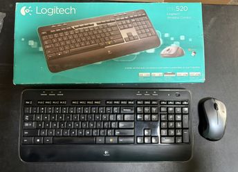 Logitech MK520 Wireless Combo Keyboard & Mouse Set (Zip-89117)