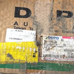 International Headlamp Right Side