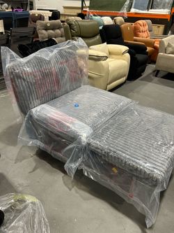 New -Convertible Sofa Pull-Out: 32" x 70" x 18" / 34" H