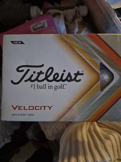 Brand NEW Titleist Velocity 2 Dozen